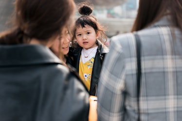 Chic attendees radiating their fashion flair at Seoul Fashion Week.