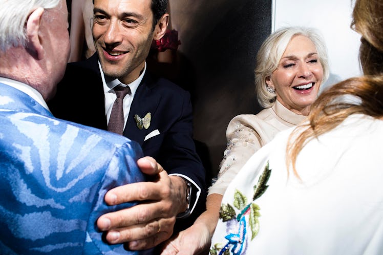 Ellen Guggenheim and Alain Bernard at the 2017 Tribeca Ball