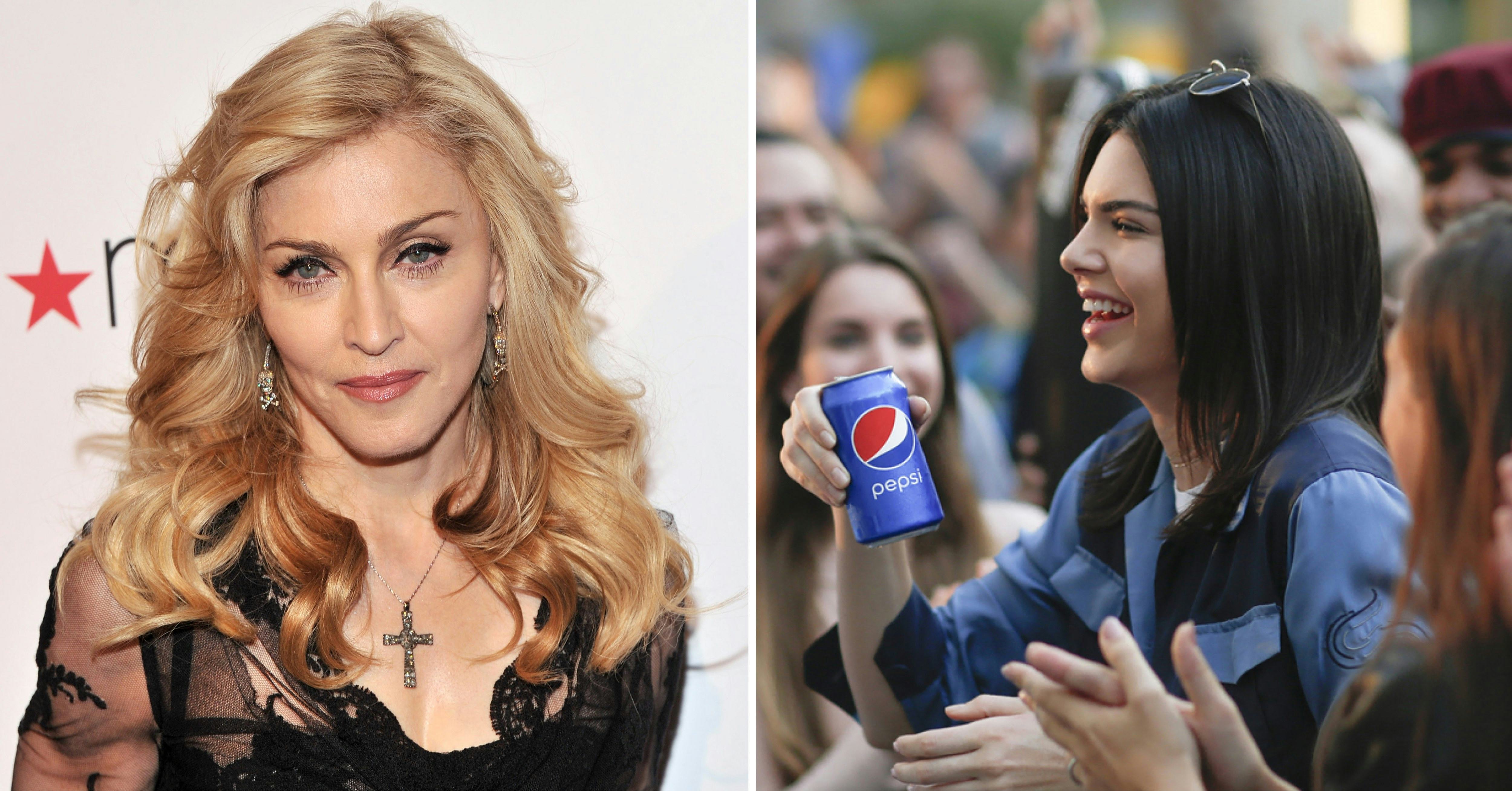 Madonna Takes a Shot at Pepsi After Kendall Jenner Ad Debacle(00)