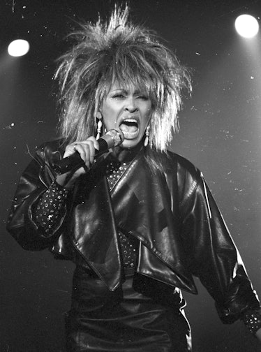Tina Turner Performs On A TV Show