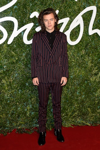 Timothée Chalamet Wears a Harry Styles–Inspired Floral Suit