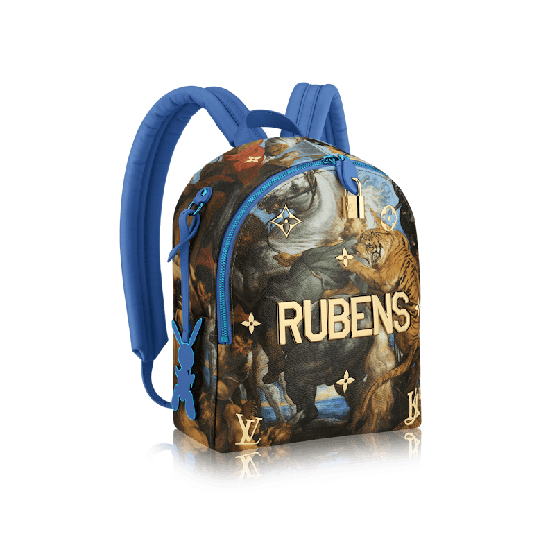 Jeff Koons New Louis Vuitton Collaboration Includes a Mona Lisa Duffel Bag