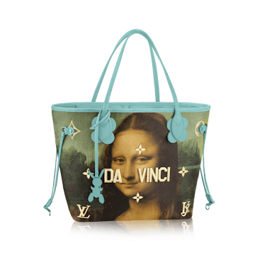 Louis Vuitton x Jeff Koons Masters Collection Mona Lisa Neverfull MM by WP  Diamonds – myGemma