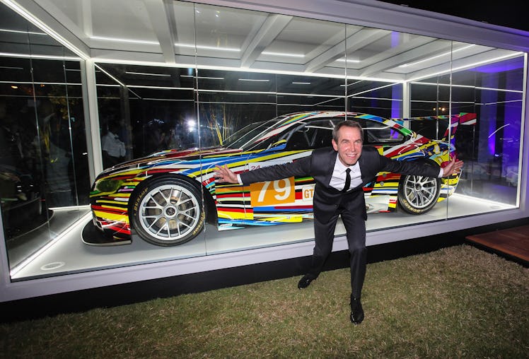 Jeff Koons BMW Art Car US Premiere And Andy Warhol BMW Art Car Exhibition At Art Basel In Miami Beac...