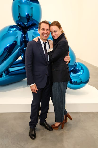 Damien Hirst Hosts Private Dinner For Jeff Koons