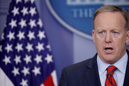 White House Press Secretary Sean Spicer Holds Daily Press House Briefing At White House