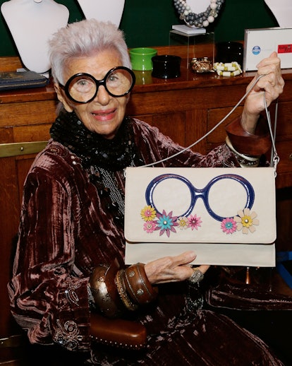 Iris Apfel Hosts Dinner Previewing her HSN Collection at The Polo Bar