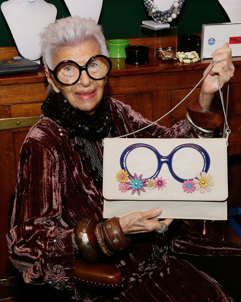 Iris Apfel Hosts Dinner Previewing her HSN Collection at The Polo Bar