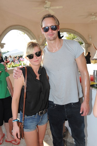 Kirsten Dunst and Alexander Skårsgard at Coachella