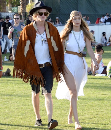 Cody Simpson and Gigi Hadid at Coachella