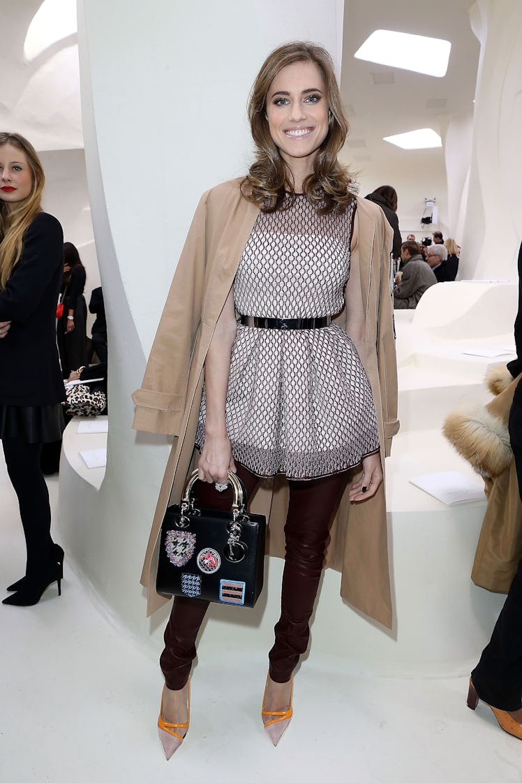 Williams wearing head-to-toe Christian Dior at Haute Couture Fashion Week 