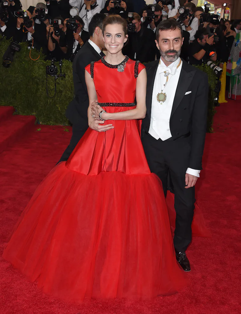 allison williams red dress Allison Williams | Some more from this magical night with Vogue and @regrettingyoumovie. : @eliastahan : @voguemagazine : @thomascarterphillips :