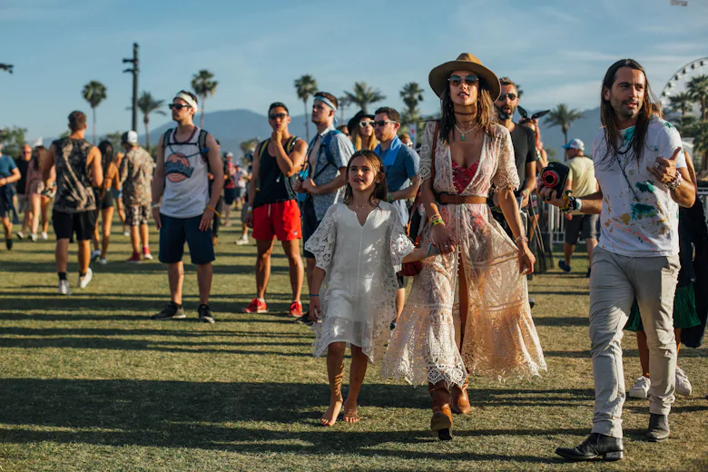 Rustic Coachella Coachella 2017: Crop Tops, Florals and the Best Street Style From the ...