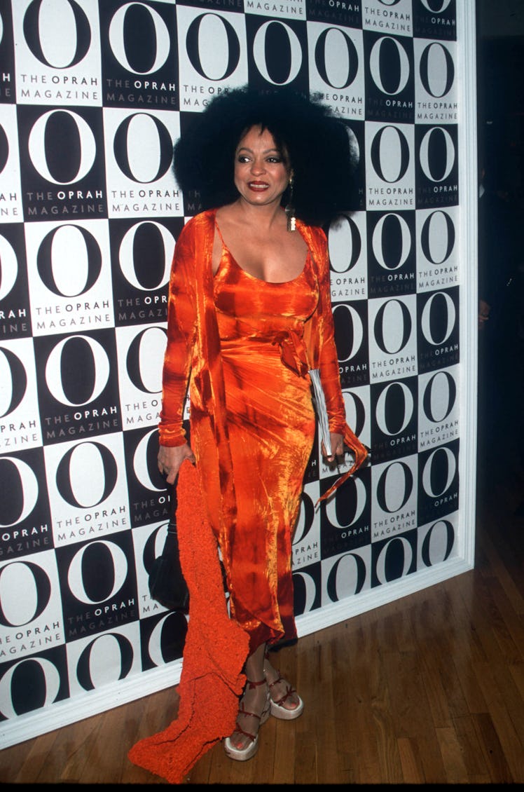 Diana Ross at the O: The Oprah Magazine Launch in 2000.