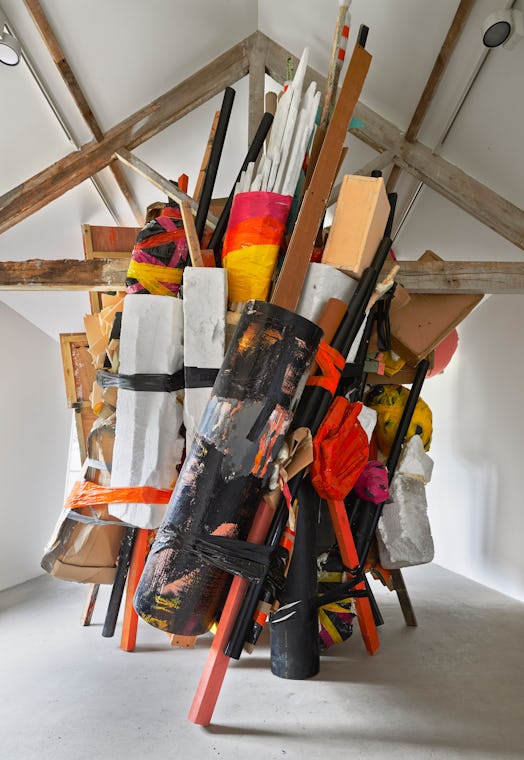 Phyllida Barlow’s, *Untitled: Stashhoarding*, 2014