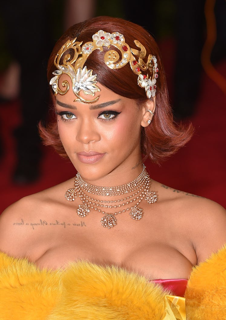 Rihanna at the 2015 Met Gala “China Through The Look Glass” 