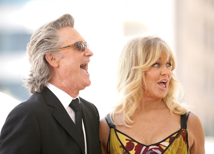 Goldie Hawn And Kurt Russell Honored With Double Star Ceremony On The Hollywood Walk Of Fame