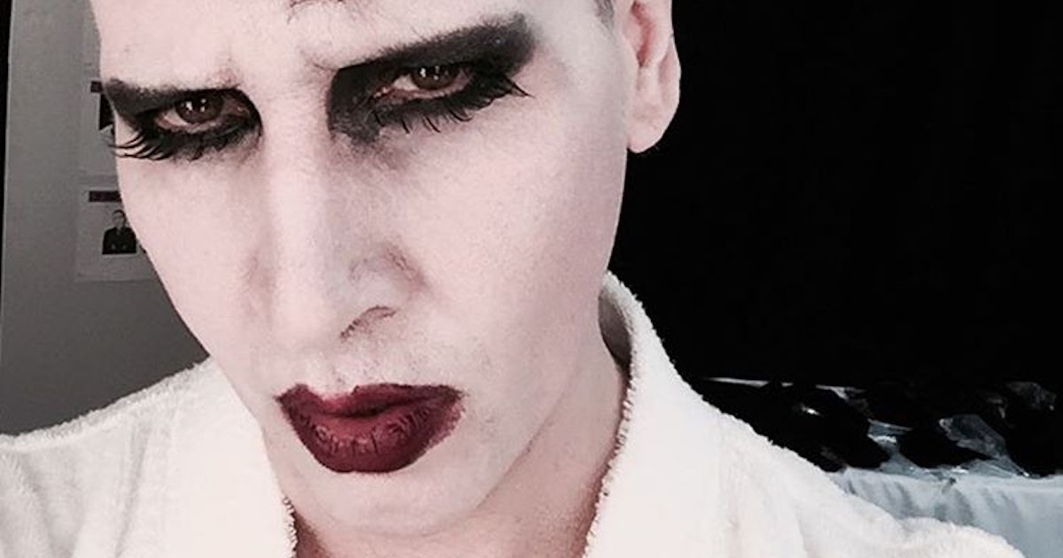 Marilyn Manson is Great for Makeup Tutorials, and Other Takeaways From His  Instagram Account