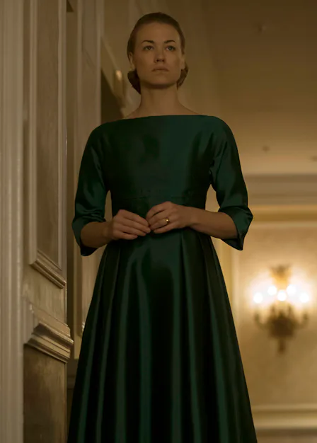 the handmaid's tale green dress People online couldn't help but notice how much Ivanka Trump's outfit at the 2025 Inauguration Day ceremony resembled the styles worn by the wives in The Handmaid's Tale. The event marked her