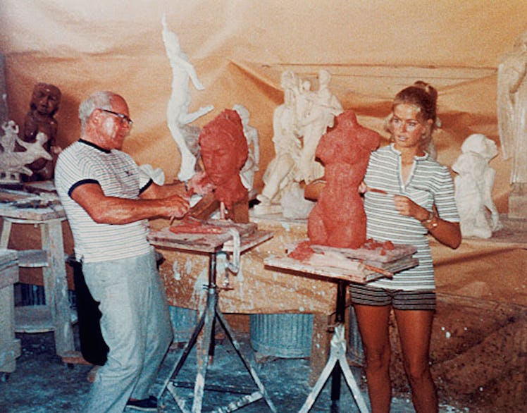 Charles Umlauf Farrah Fawcett 1970 studio alt version Courtesy UMLAUF.jpg