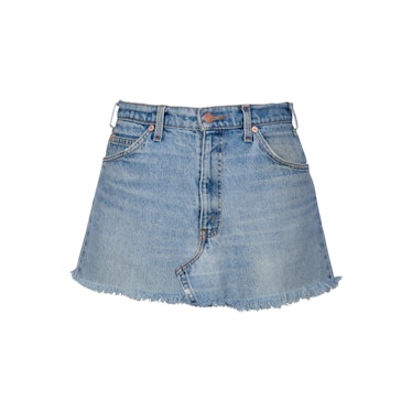 Don’t Touch Repurposed Denim skirt by Kendall and Kylie