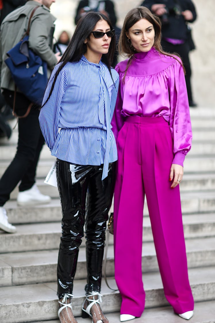 Street Style : Day Three - Paris Fashion Week Womenswear Fall/Winter 2017/2018