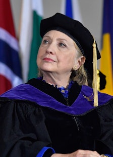 Hillary Clinton Delivers Commencement Address At Wellesley College