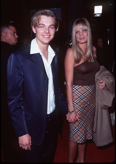 Leonard DiCaprio and Kristen Zang. 