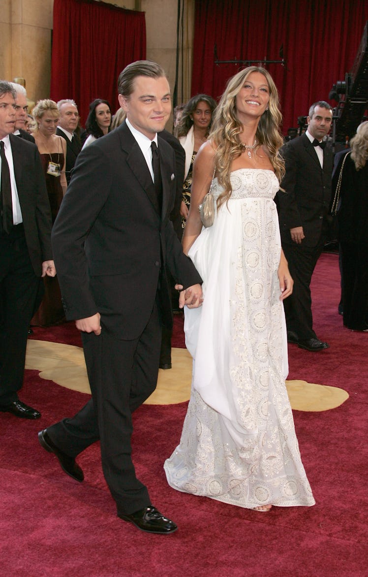 Gisele Bündchen and Leonardo DiCaprio. 