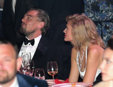 Toni Garrn and Leonardo DiCaprio