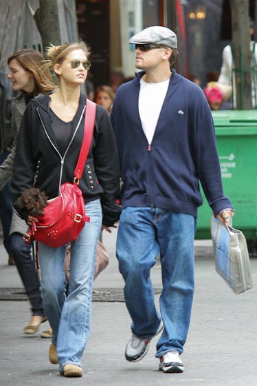 Everybody Leonardo DiCaprio Has Publicly Dated: A Photographic Information 7 Bar and Leo walking.