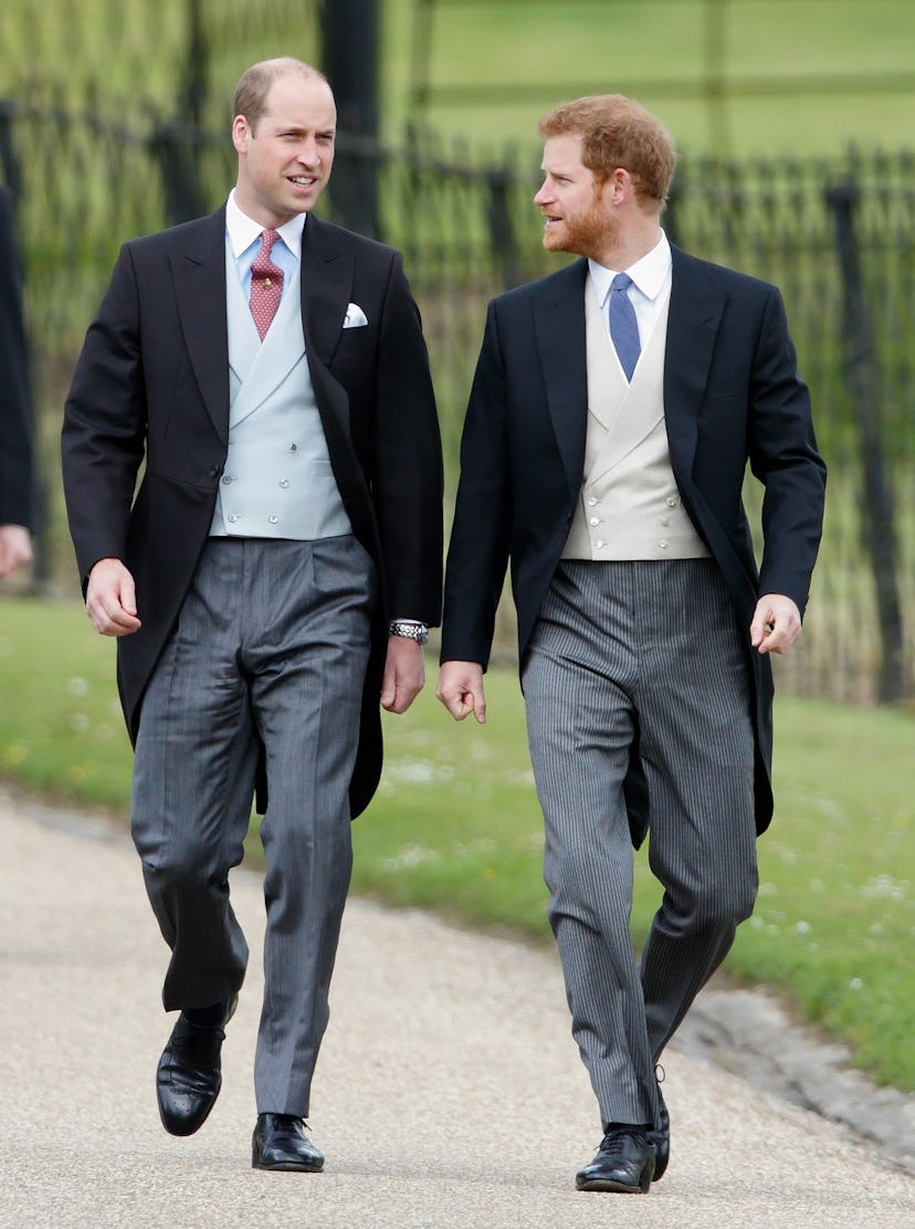 Prince Harry and William