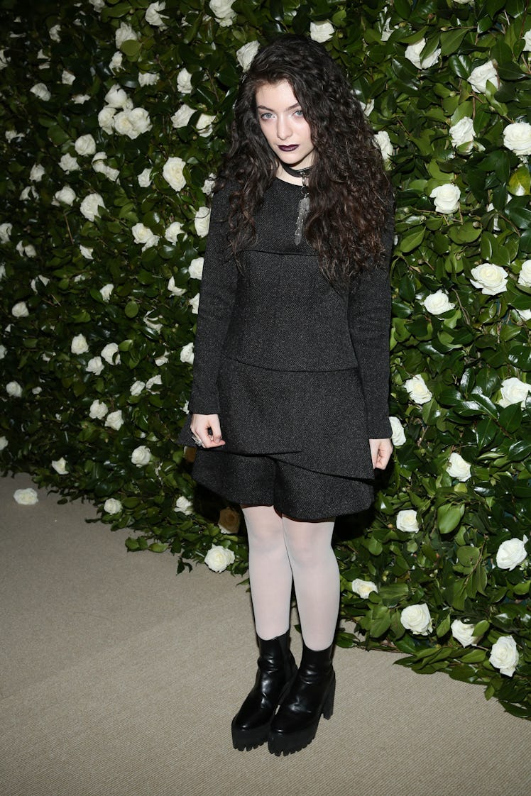 Lorde attends the Museum of Modern Art 2013 Film benefit: A Tribute To Tilda Swinton on November 5, ...