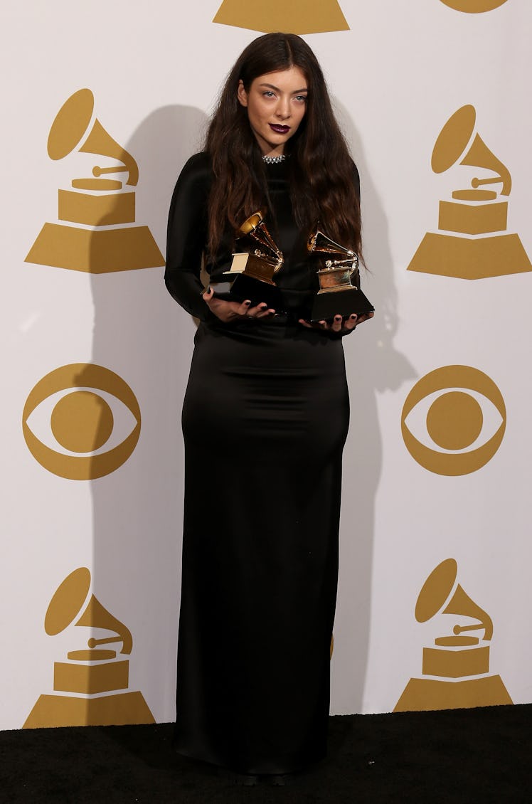 Lorde at the 2014 Grammy Awards.