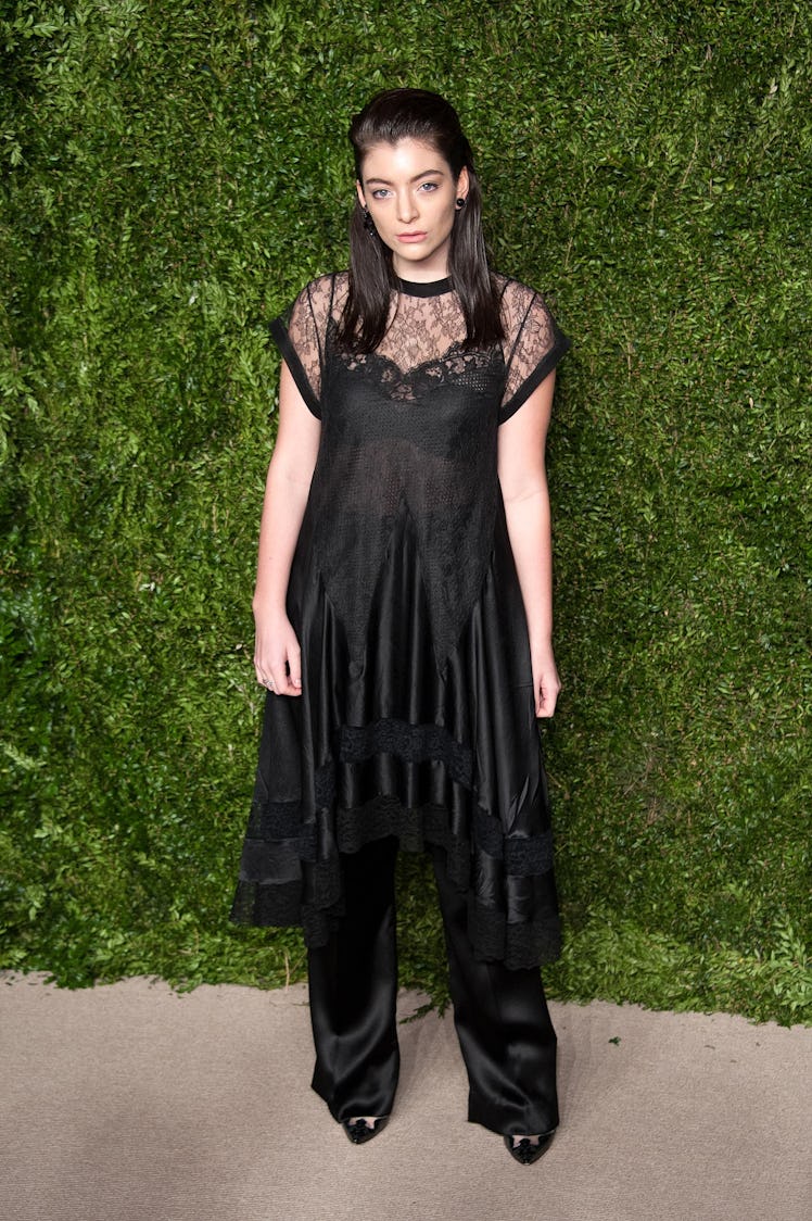 Lorde at the 2015 CFDA/Vogue Fashion Fund Awards.