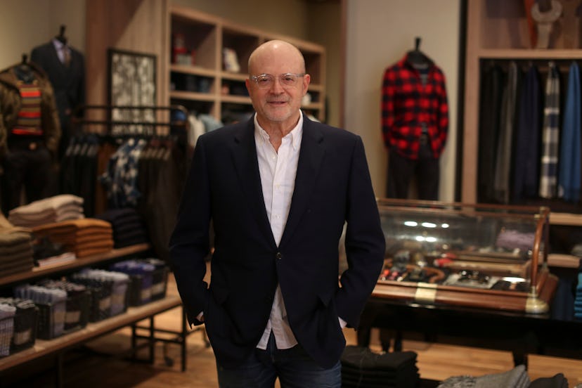 J. Crew Group Inc. Chief Executive Officer Millard "Mickey" S. Drexler Speaks At Regent Street Store...