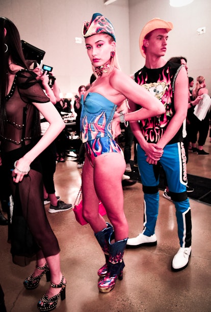 Moschino Spring/Summer 18 Menswear And Women's Resort Collection - Backstage