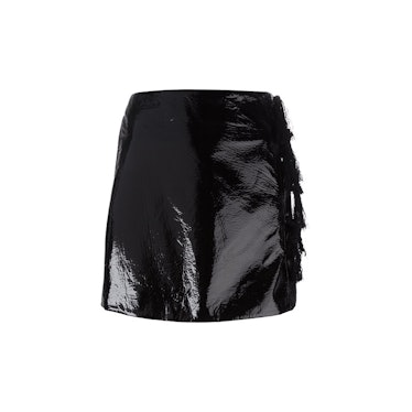 Kenzo, Faux Patent Leather MiniSKirt for the perfect summer outfit