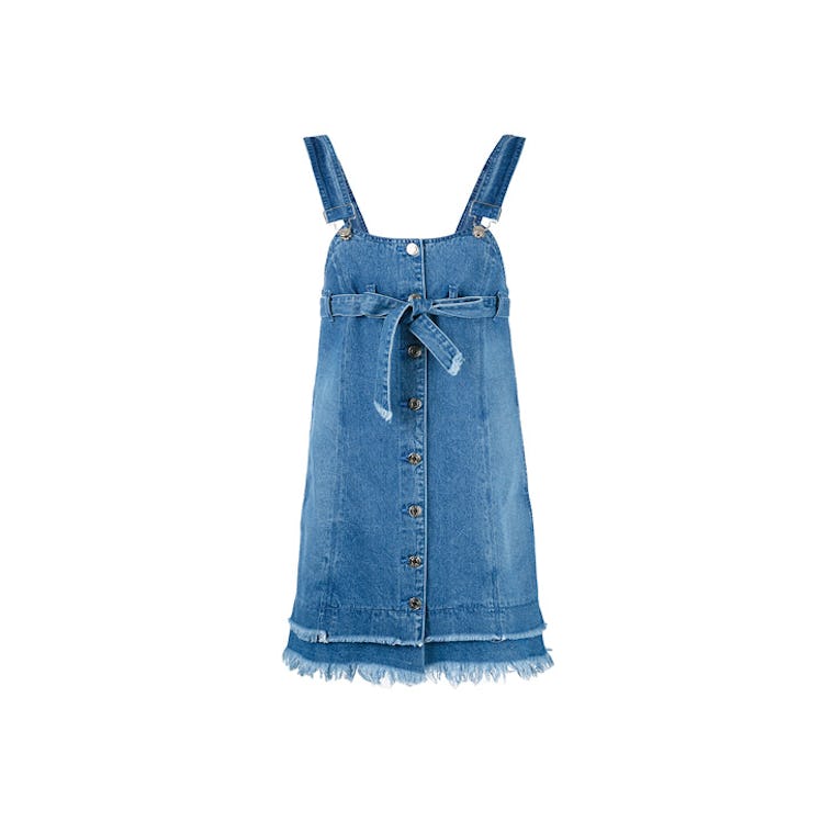 Steve J & Yoni P, Denim Overall Dress for the perfect summer outfit