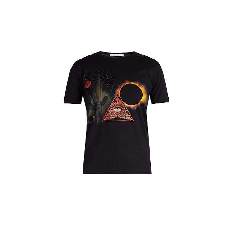 Givenchy, Apocalypse Cactus- Print Cotton Jersey T-Shirt for the perfect summer outfit