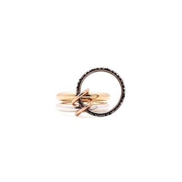 Spinelli Kilcollin, Libra- 3 Linked Rings for the perfect summer outfit