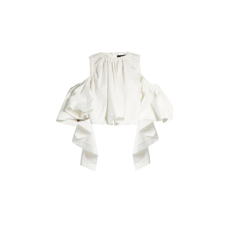 Top View Ruffles 21 Ways to Wear Ruffles This Summer