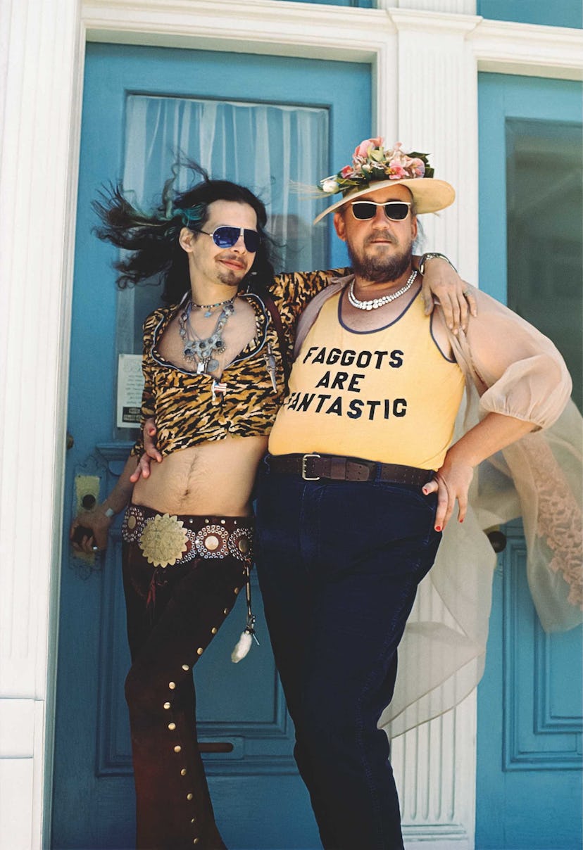 Harmodius and Hoti, Castro Street Fair August, 1975