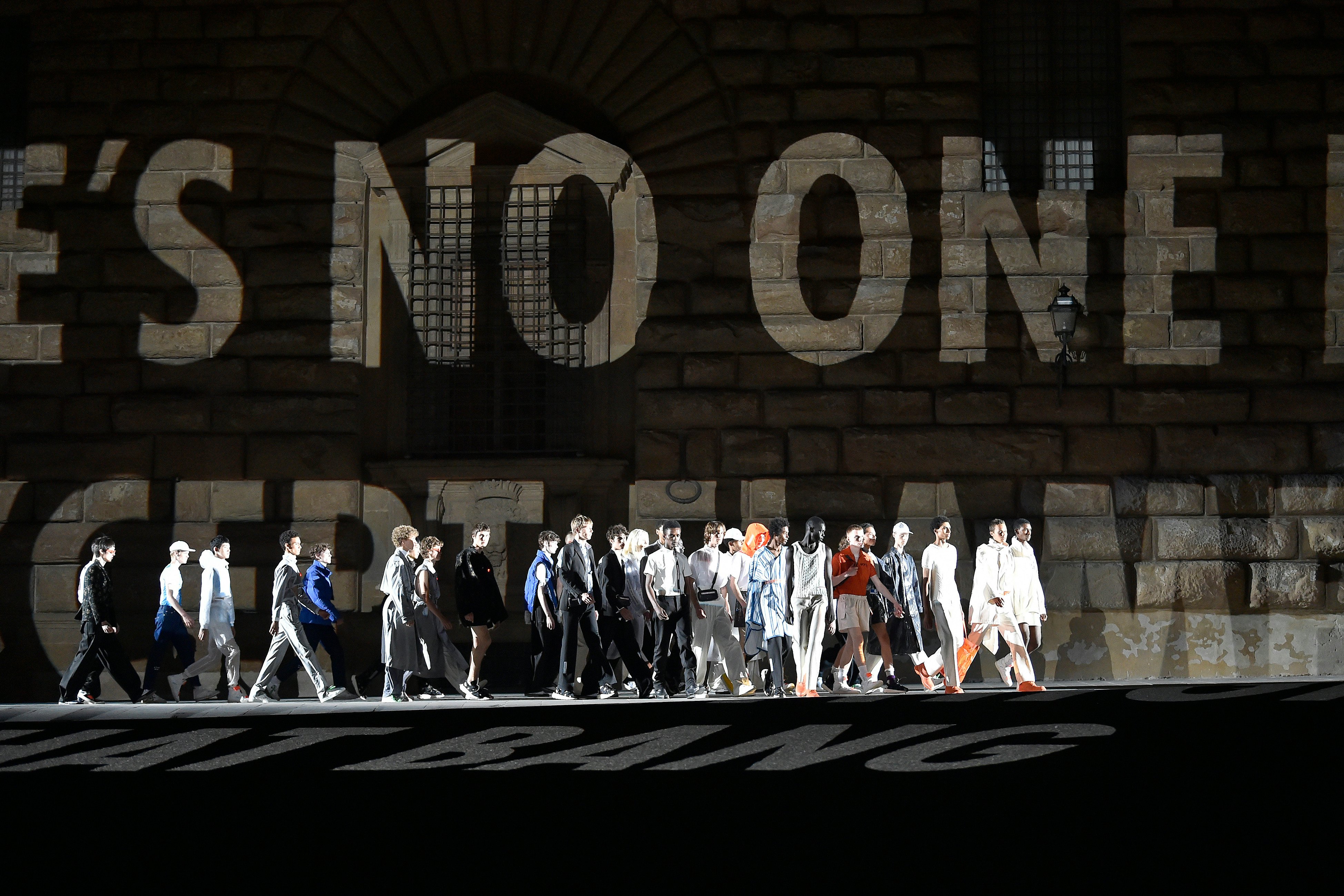 The Story Behind Virgil Abloh and Jenny Holzer's Potent