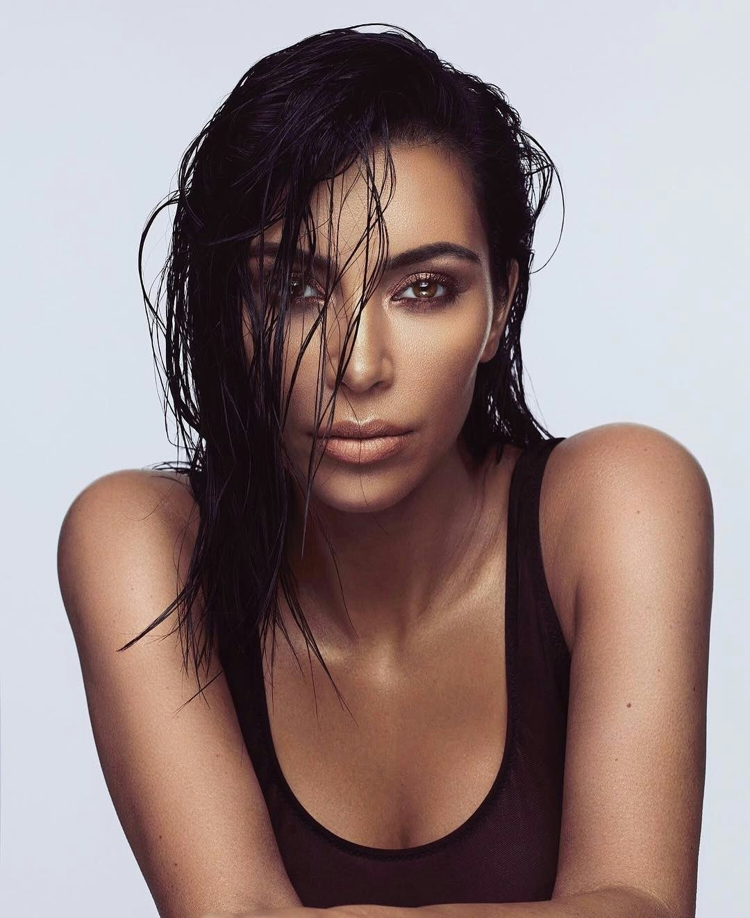 Kim Kardashian goes makeup-free & shows off her real skin including bags &  dark circles in unedited footage | The Sun