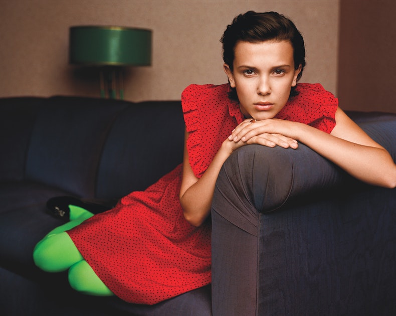 Millie Bobby Brown Wears Cut-Out Dress to Variety's Actors on