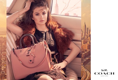 Selena Gomez Debuts Her Second Coach Collection