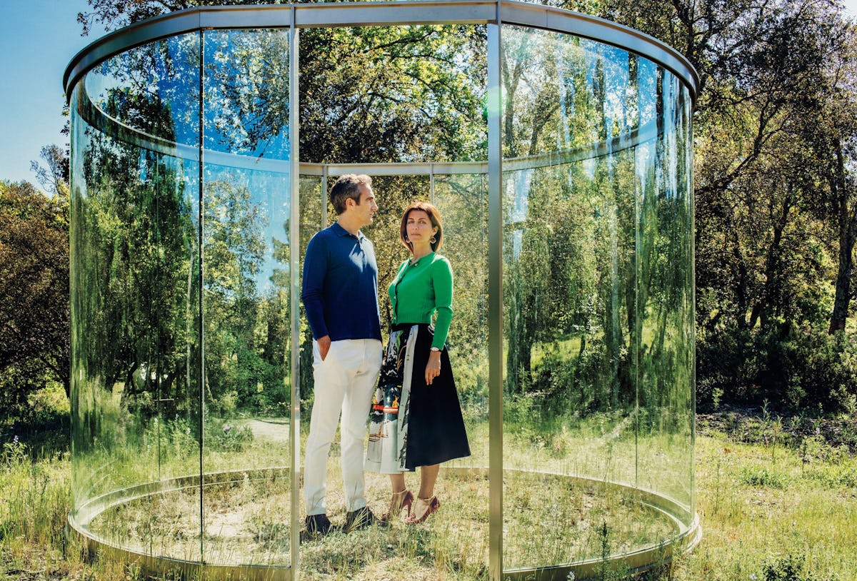 Inside Edward Mitterrand And Iana Moreno S Lush Estate In Provence