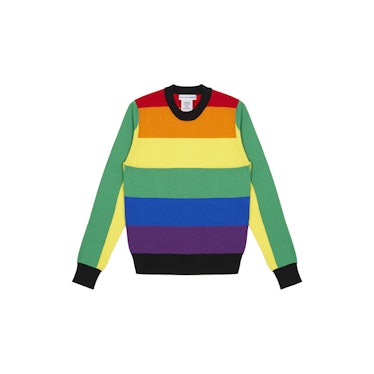 Vetements x Comme de Garçons SHIRT Colored Stripes Gay Sweater