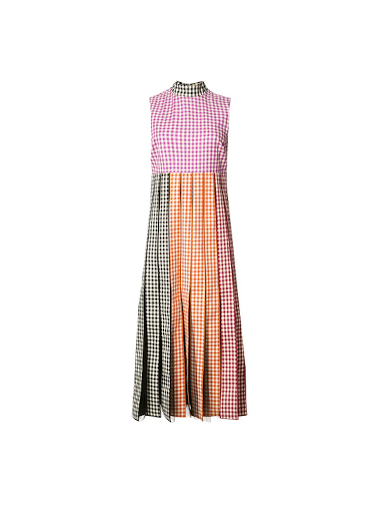 brigitte bardot pink gingham dress Did you know when Brigitte Bardot wore a pink gingham dress to her wedding in 1959, the demand was so crazy that fabric shops in France actually ran out of gingham stock?